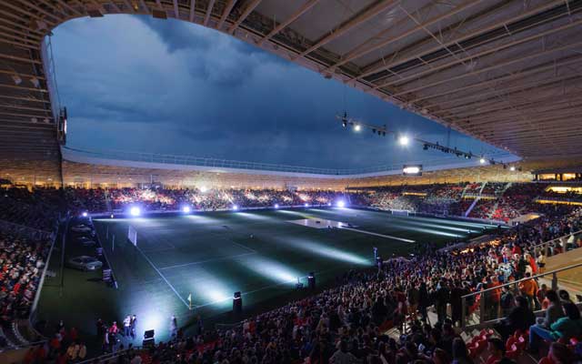 Május 1-jén adták át az új debreceni stadiont - fotó: MTI