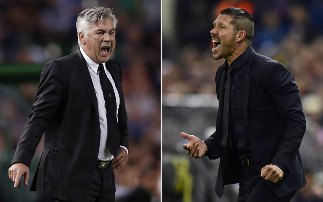 Ki jár túl a másik eszén? Ancelotti vagy Simeone? / AFP