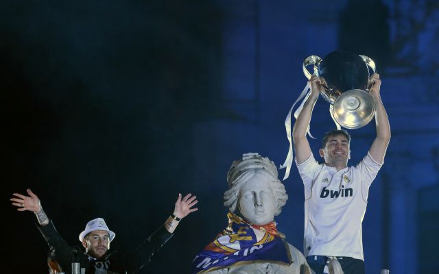 Casillas hibázott, de Sergio Ramos megmentette a meccset - fotó: AFP