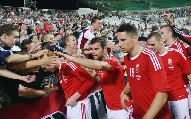 Háromgólos sikerrel búcsúzott a Puskás Stadiontól a válogatott - fotó: MTI