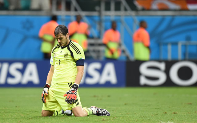 Casillas is leszerepelt - Fotó: AFP