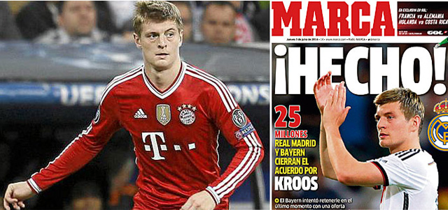 A Marca szerint Kroos a Real Madridé