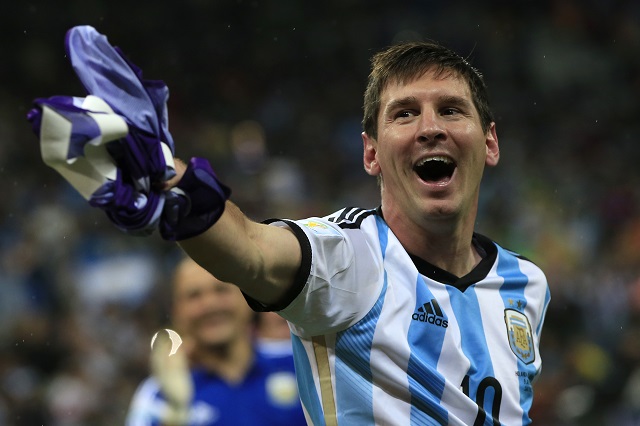 Messi öröme, Argentína 1990 után ismét vb-döntőt játszhat / AFP