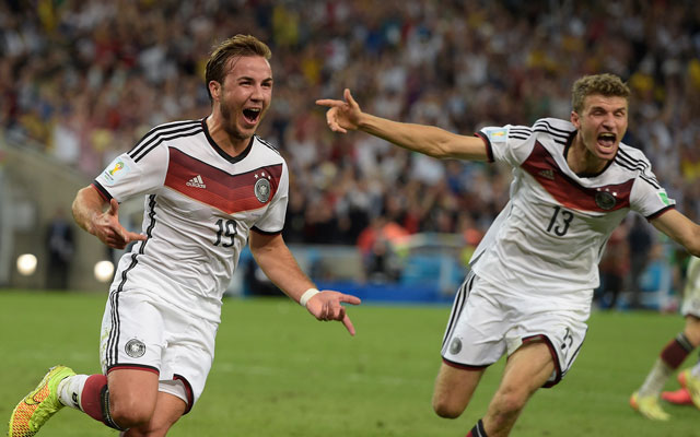 Mario Götze gólja döntött - Fotó: AFP