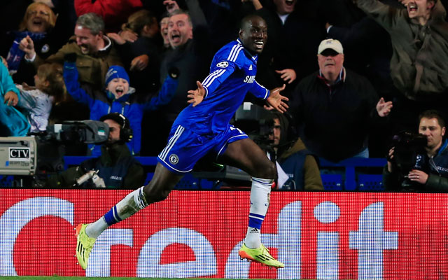 Demba Ba nem váltotta meg a világot a Chelsea-ben - Fotó: AFP