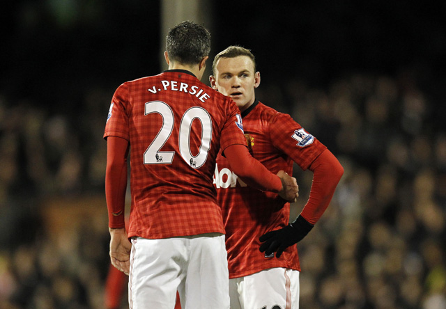 Van Persie vagy Rooney lesz a cséká? - Fotó: AFP