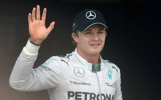 Rosberg volt a leggyorsabb az időmérőn - fotó: AFP