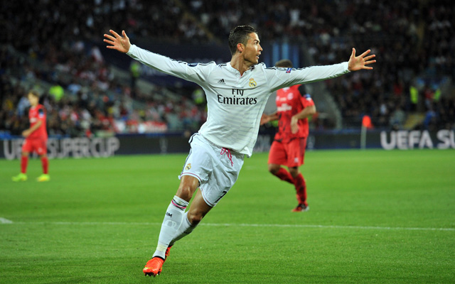 Ronaldo duplázott Cardiffban - fotó: AFP