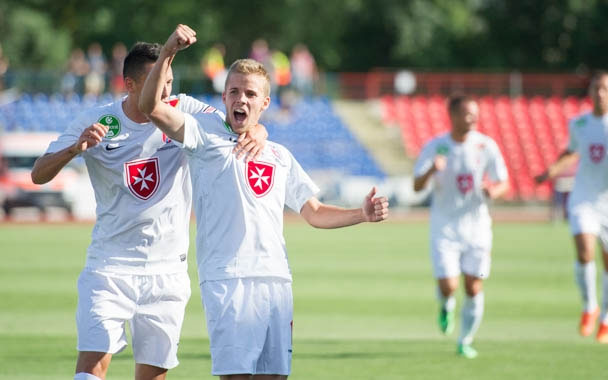 Kovács szép góllal szerzett vezetést - Fotó: www.vidi.hu