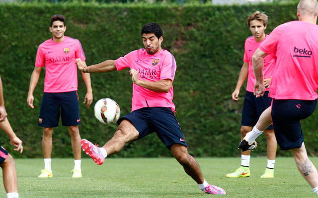 Suárez hétfőn meccsen is pályára léphet - Fotó: AFP