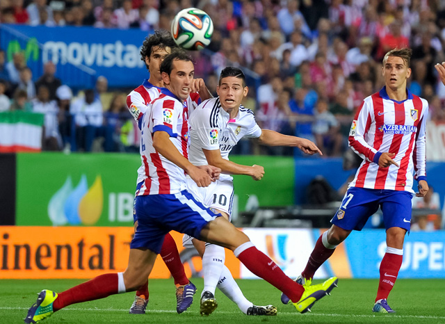 James Rodríguez volt a Real legaktívabb játékosa - fotó: AFP