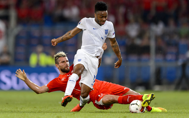 Sterling gólpasszal járult hozzá az angol sikerhez - fotó: AFP