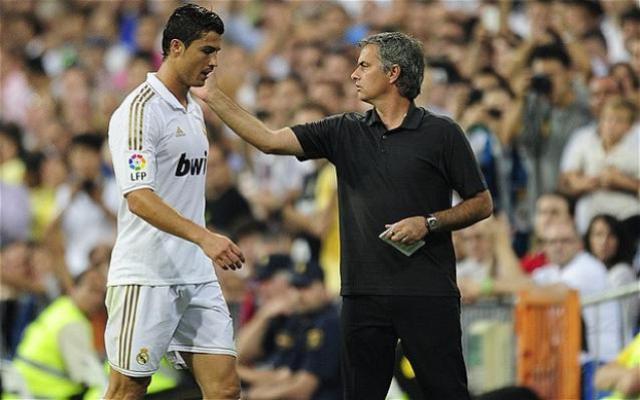 José Mourinho és Cristiano Ronaldo nem valószínű, hogy a Real Madrid után a Chelsea-nél is együtt fognak dolgozni - Fotó: goolfm.net