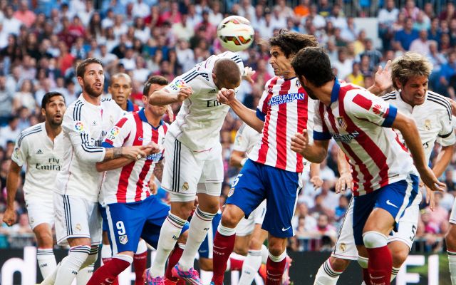 Tiago csúsztat, ezzel a góllal szerezte meg a vezetést az Atlético - fotó: AFP
