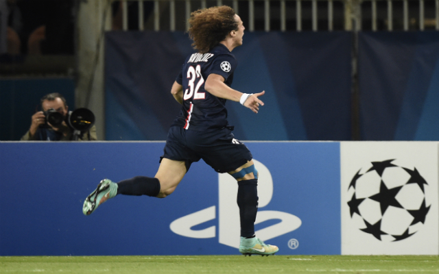 David Luiz szerezte a PSG első gólját - Fotó: AFP