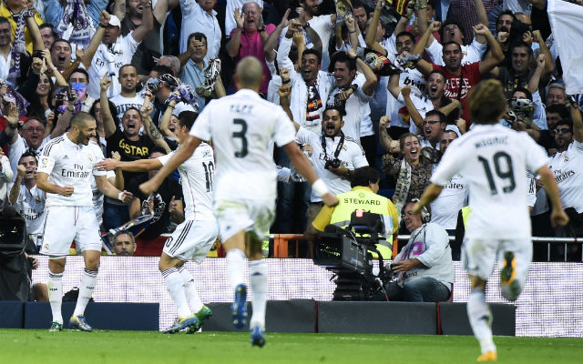 Benzema góljánál már sejteni lehetett, eldőlt a meccs - Fotó: AFP