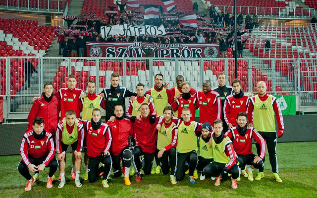 Debrecenben a 12. játékos meglátogatta az edzést - Fotó: ultrasliberi