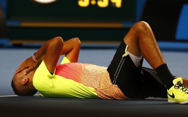 Kyrgios Wimbledon után az Australian Openen is a legjobb nyolc közé jutott. - Fotó: ausopen.com