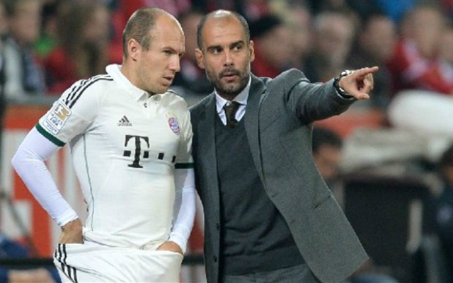 Guardiola és Robben szombaton is győzelemre vezetheti a Bayernt.