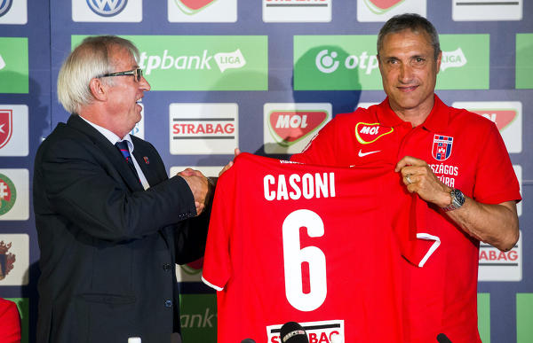 Casoni egyértelműen az utóbbi évek leggyengébb Vidi edzője volt. - Fotó: vidi.hu