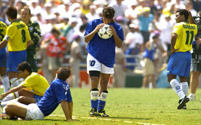 1994-ben Olaszország csoportharmadikként továbbjutott, majd Roberto Baggio a döntőben hibázott...