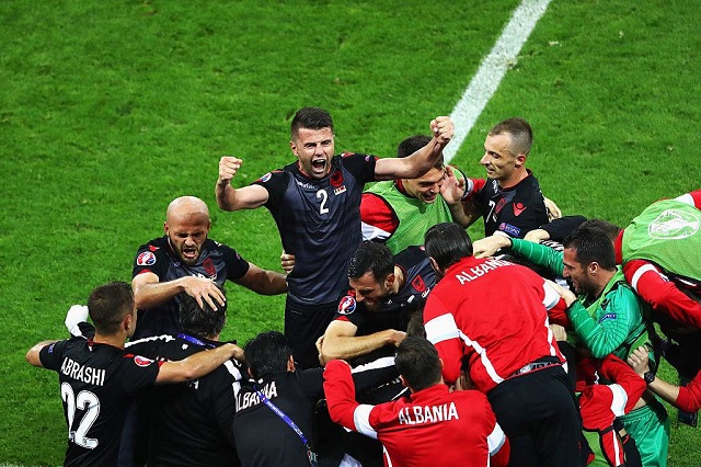 Meglepetés albán győzelem a románok ellen  / uefa euro facebook