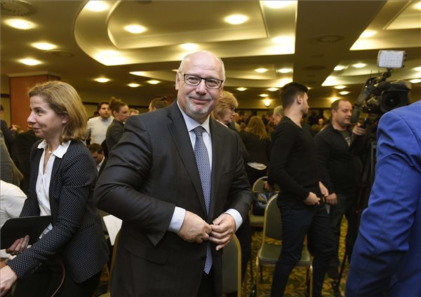Bienerth Gusztávot választották meg vasárnap a Magyar Úszó Szövetség (MÚSZ) elnökévé / Fotó: MTI 