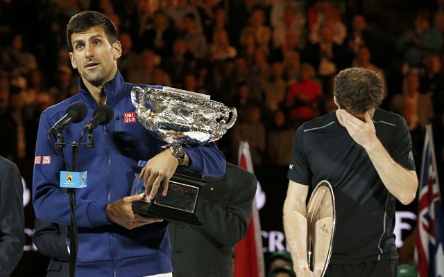 Djokovics hatszor, Murray még egyszer sem emelhette magasba az Australian Open-trófeáját. - Fotó: ATP
