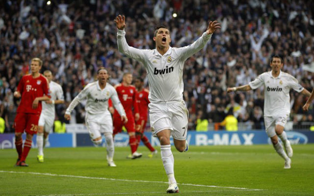 Cristiano Ronaldo öt gólt szerzett a Bayern München elleni oda- és visszavágón.