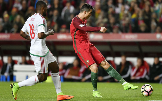 Ronaldo ismét két gólt szerzett a magyar válogatott ellen. - Fotó: Illyés Tibor - MTI