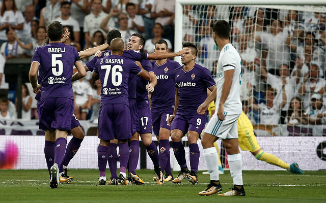 A Fiorentina a Real Madrid elleni meccsel hangolt a hétvégi fordulóra