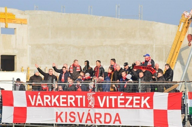 Örülhettek a várdai drukkerek, csapatuk legyőzte a listavezetőt / Fotó: Kisvárda FC facebook.com