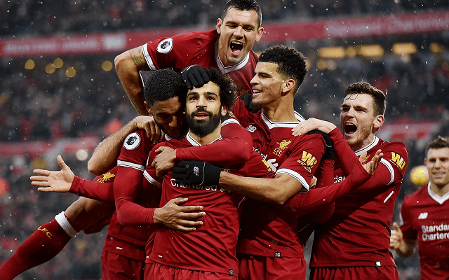 Többek közt a Liverpoollal nyernénk. - Fotó: Twitter