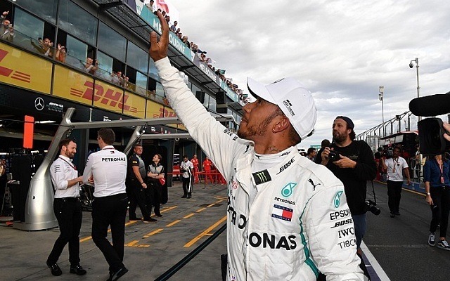 Hamiltoné a szezon első pole-ja. - Fotó: F1
