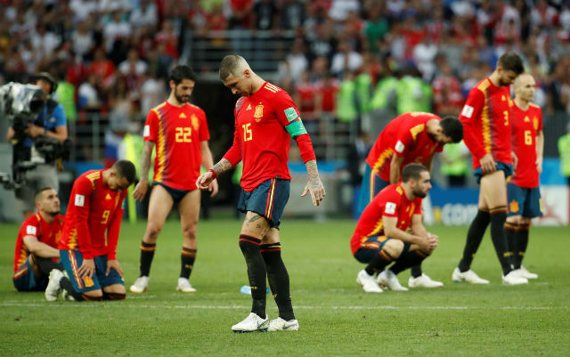 Spanyolország a legújabb áldozata az orosz csillaghullásnak. fotó: Evening Standard
