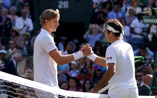 Anderson élete győzelmét aratta Federer ellen. - Fotó: Wimbledon
