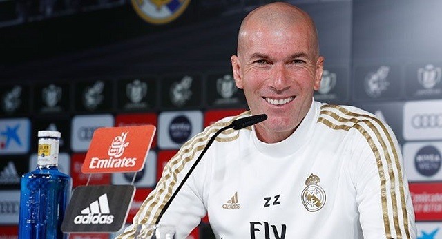 Zidane-nak volt oka az örömre mostanság. Fotó: Archív