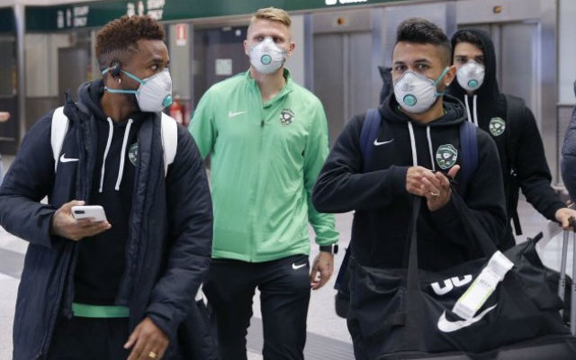 A Ludogorec játékosai Milánóban - Fotó: TalkSport