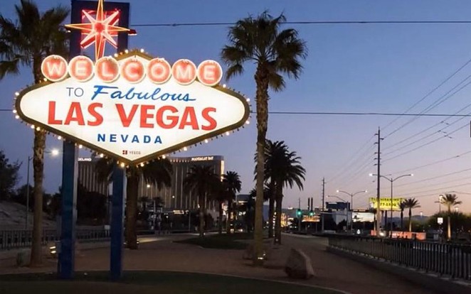 Las Vegas is kong az ürességtől. Fotó: Twitter