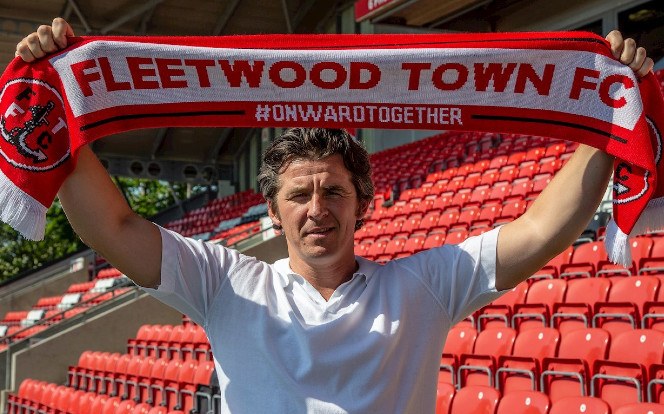 A Fleetwood Town trénere nem kisebb név, mint Joey Barton