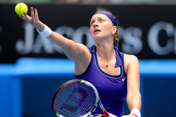 Petra Kvitová először jutott elődöntőbe Melborune-ben - Fotó: australianopen.com
