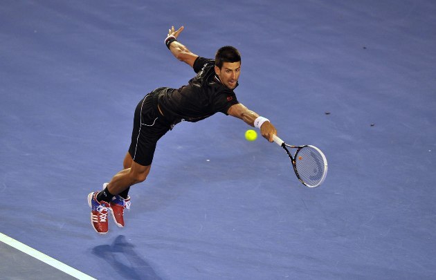Djokovics először veszített szettet az idei Australian Openen - Fotó: australianopen.com