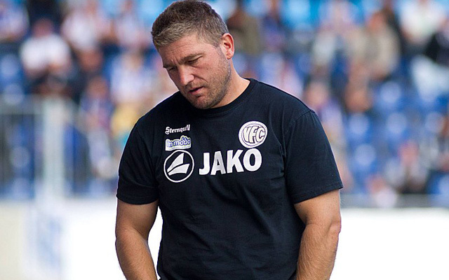 Dirk Berger, a Vasas vezetőedzője 2013-ban.