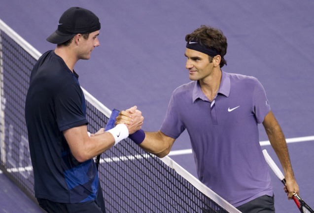 Federer most John Isnertől kapott ki, ráadásul hazai közönség előtt - Fotó: Victor Fraile - Getty Images